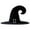 C, variant on ​​GiLiling Novelty Adult-Sized Witch Hat Accessory​​ | Themed Headwear for Halloween Costume Parties and Spooky Event Character Ensembles, Black Witch Costume Hat Accessory