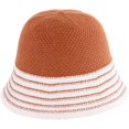 thumbnail image 5 of CoCopeaunts Winter Bucket Hats for Womens Foldable Fashion Splicing Color Stripe Warm Knitting Hat Outdoor Travel Sport Casual, 5 of 8