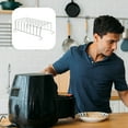 thumbnail image 2 of KAKOWELY 2PCS Cooking Racks Stainless Steel Racks Cooking Accessories Cooking Steamers Air Fryer Accessories for Kitchen,6.1X"X3.35"X2.17", 2 of 5