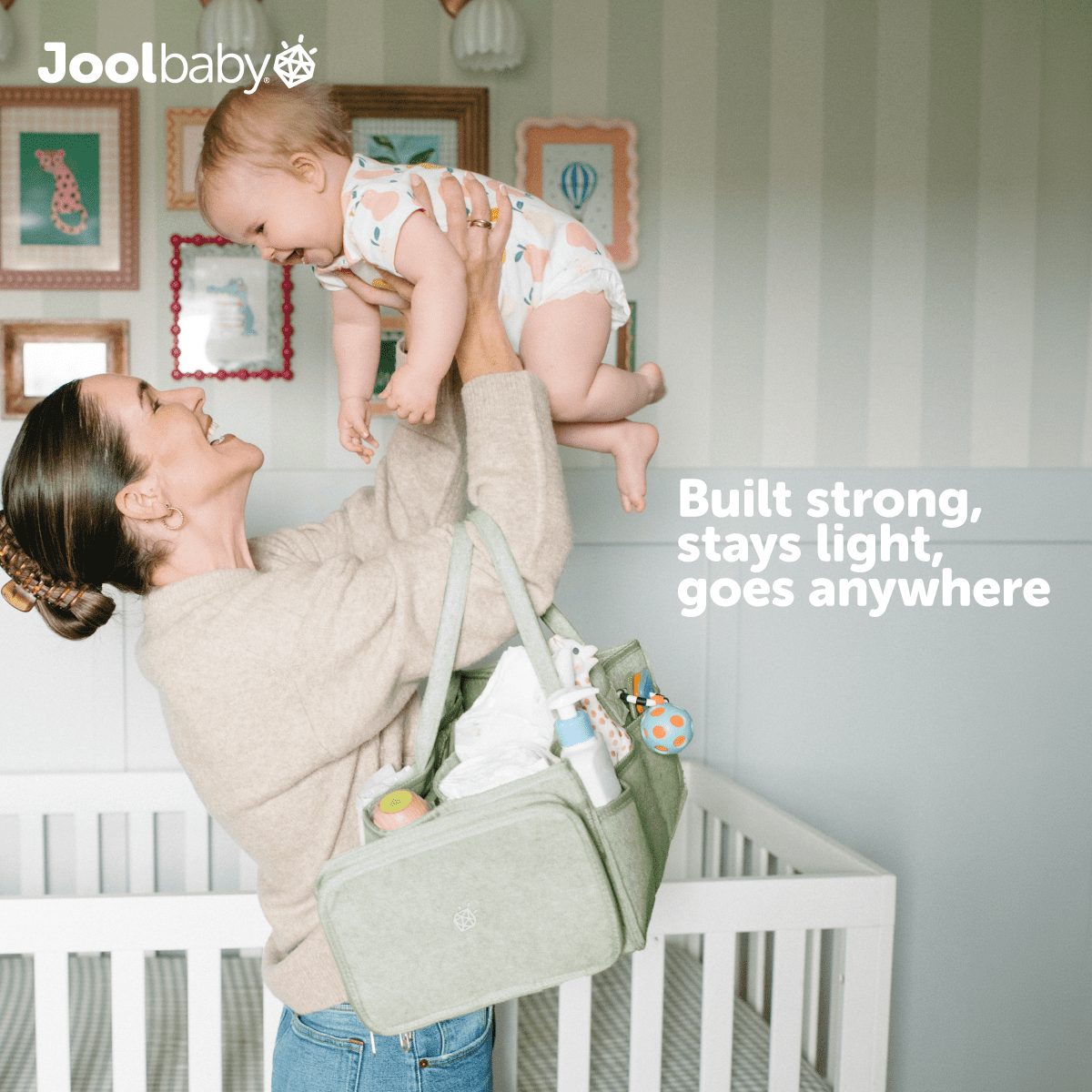 Jool Baby Tag-Along Diaper Caddy Organizer