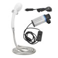 thumbnail image 4 of Kit De Ducha Para Acampar, Cable De Encendedor De 3 M, Flujo De Agua Ajustable, Tubería De Agua De 2 M, Kit De Ducha Portátil Para Exteriores Para Caminatas, Duchas, Autos,, 4 of 8