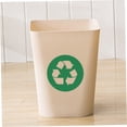 thumbnail image 4 of FENGGUIQU 2Pcs Practical Green PVC Garbage Classification Decals Adhesive for Trash Can Sorting, 4 of 8