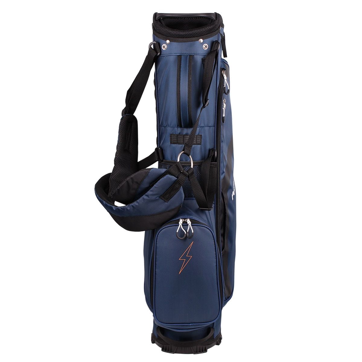 PowerBilt Golf Dunes 4.5 Lightweight Dual Strap Stand Bag, Blue/Black -