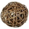 thumbnail image 2 of Nearly Natural 6pk Decorative Balls, Brown, 2 of 3