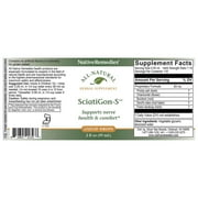 NativeRemedies SciatiGon-S - All Natural Herbal Supplement for Sciatic Nerve Comfort - 59 mL