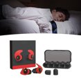 thumbnail image 3 of 12Pcs Soft Silicone Earplug - Noise Reduction Sound Blocking Earplugs for Home Sleeping, Study, Travel, 3 of 7