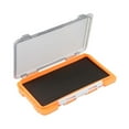 thumbnail image 5 of figatia Fishing Tackle Box Compact Fly s Box for Saltwater Fishermen Gift Camping Orange, 5 of 8