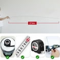 thumbnail image 4 of Extra Thick Construction Measuring Tape Automatic Mechanism Not Slip Surfaces Small Carabiner For Projects, 4 of 20