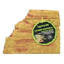 Komodo Adobe Corner Hideaway with Lid Decor for Reptile Terrarium Habitat