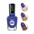 thumbnail image 2 of 2 PACK Sally Hansen Miracle Gel Nail Polish, (589) Punk-ish Purple, 2 of 4