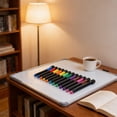 thumbnail image 5 of COM1950s Magnetic Whiteboard Markers 12 Pack, Fine Tip Dry Erase Markers with Eraser, Colorful Whiteboard Pens for Classroom, Office and Home, 5 of 6