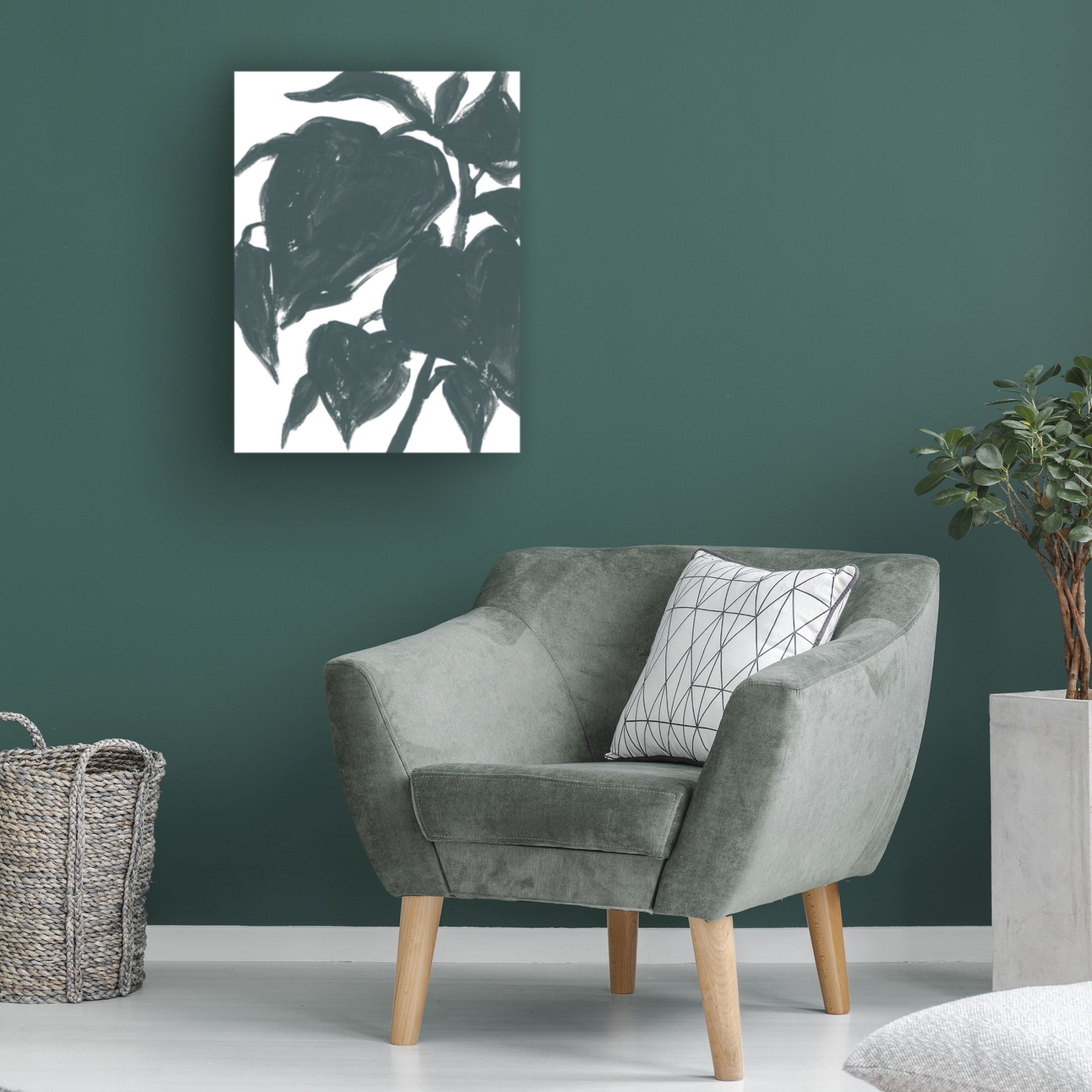 Trademark Fine Art June Erica Vess  Tropical Cameo IV Canvas Wall Art
