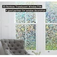 thumbnail image 3 of Película para ventana - Película para ventana de privacidad antiestática, película adhesiva decorativa translúcida para ventana, teñida cuando se expone a la luz (44,5 x 200 cm) TUNC Sencillez, 3 of 5