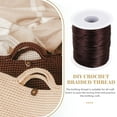 thumbnail image 4 of 2 Rolls Crocheting Thread Knitting Thread Crochet Thread Roll for Knitting Coaster Car Cushion, 4 of 9