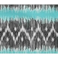 thumbnail image 4 of oneOone Cotton Flex Fabric Chevron Ikat Print Fabric By The Yard 40 Inch Wide, 4 of 4