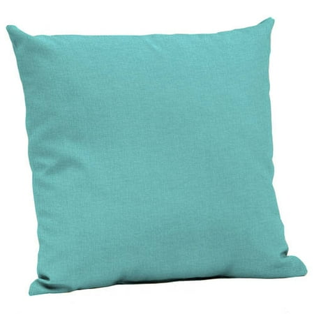 Mainstays Turquoise 24 Outdoor Patio Deep Seat Pillow Back