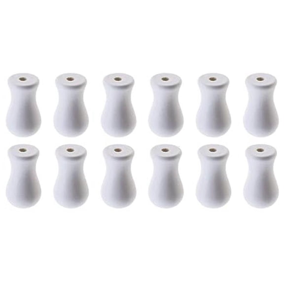 YongCo MultipurposeW00dCord Tassels Set for Rolling Curtain and Blind 12PcsW00dCord Knobs Window Shade Pendants Home Decors