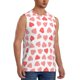 thumbnail image 2 of Fotbe Pink Hearts1 Men's Camiseta sin Mangas Estampada para Hombres, Playera Casual para Gimnasio, Entrenamiento, Playa-Small, 2 of 7