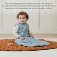 thumbnail image 3 of ergoPouch 0.2 Tog Jersey Sleeping Bag - Organic Cotton Baby Sleeping Bag, Made of Soft & Breathable Material for Peaceful Night's Sleep – Baby Wearable Blanket (Dragonflies, 8-24 months), 3 of 5