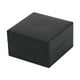 thumbnail image 1 of Caja de almacenamiento para un solo reloj, estuche portátil, regalo de aniversario, simple para hombres Negro, 1 of 9