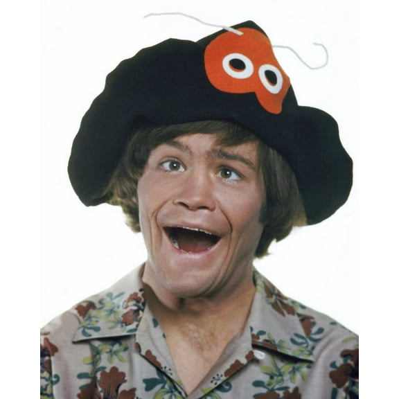 Micky Dolenz In The Monkees Wacky Hat Crazy Face Flower Outfit 24X36 Classic Hollywood Poster