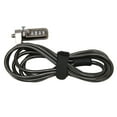Laptop Cable Lock 4 Digit Password Anti Theft Cut Resistant Adjustable
