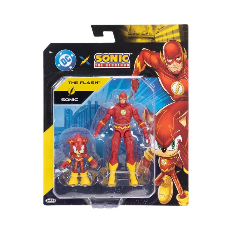 Sonic x DC Action Figure Multipack - 2.5 inch Sonic and 5 inch The