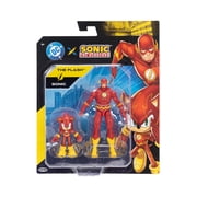 Sonic x DC Action Figure Multipack - 2.5 inch Sonic and 5 inch The Flash Figures