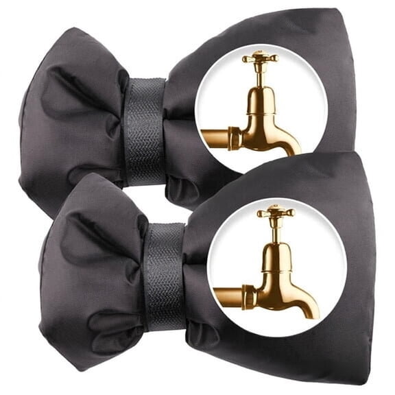 56 STORE 2pcs Faucet Cover, Outdoor Faucet Socks for Winter Freeze Protection