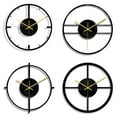 thumbnail image 4 of 12Inch Acrylic Round Wall Clock Silent Non-Ticking Decorative for Home Bedroom, 4 of 8
