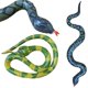 thumbnail image 3 of KAIYANG Accesorios de broma de Halloween con forma de serpiente inflable, regalo de fiesta de serpiente para niños, juguete de serpiente de PVC realista, 3 of 5