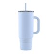 thumbnail image 3 of Ello 463-0825-410 Port 40-oz. Stainless Steel Tumbler with Handle, Blue and Orange, 3 of 6