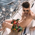 thumbnail image 2 of luoweisi Men's Beach Shorts Quick Dry Swim Trunks with Mesh Lining Cactus S, 2 of 5