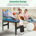 thumbnail image 5 of 16 in 1 Combo Game Table, SHINPT Game Table for Kids/Adults, 48" Multi Game Table with Foosball, Billiards, Ping Pong, Air Hockey, Board Game table for Game Room, Backyard & Family Gatherings, 5 of 13