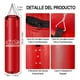 thumbnail image 3 of Saco Bolsa Boxeo 1.2m Deportivo Entrenamiento Color Rojo, 3 of 5