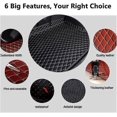 thumbnail image 4 of Car Leather Boot Mats for KIA Niro 2017-2023, Rear Trunk Cargo Pad Boot Liner Luggage Tray Protector Non-Slip Durable Waterproof Mat,C Black-red, 4 of 5