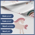 thumbnail image 5 of CGK Linens 4-Piece Cute & Cozy Kids Sheet Set - Queen Size Kids Bedding With Vibrant Designs For Boys, Girls, Teens, Toddler, Princess Unicorns, 5 of 7