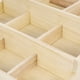 thumbnail image 2 of Organizador de joyas de madera, caja de madera dividida, organizador de pendientes y collares., 2 of 7