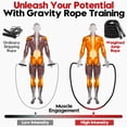 thumbnail image 4 of Cuerda de salto pesada RENRANRING para fitness, 1,4 kg y 3 m, 4 of 8