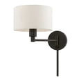thumbnail image 2 of Livex Lighting - 1 Light Swing Arm Wall Sconce In RefinedModern Style-9.75, 2 of 9