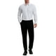 thumbnail image 2 of Camisas de vestir formales de color sólido de manga larga con cuello de punta para hombres INSPIRE CHIC, blancas, talla M, 2 of 6