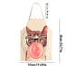 thumbnail image 5 of Fiudx Delantal de Lino y Algodón, Suave y Transpirable, Cuello Ajustable, Bolsillo Frontal Grande, Cómodo, Ecológico, para Uso Diario En La Cocina, 76 X 50 Cm., 5 of 5