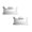 White 2PCS, variant on Stainless Steel Screw Thread Gauge Card Multifunctional Measurement Card Portable Measure Length and Diameter Sizing Tools