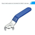thumbnail image 5 of Unique Bargains Iron Chrome Plated Replacement Quarter Turn Lever Handle for DN25 Ball Valve 2 Pack, 5 of 5