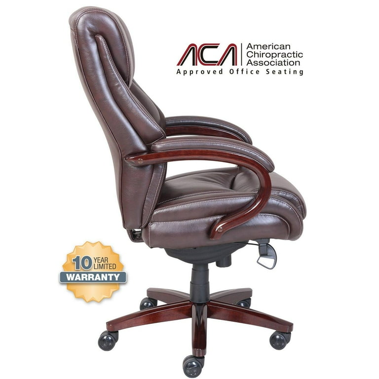 La Z Boy Bellamy Executive Office Chair Coffee Walmart