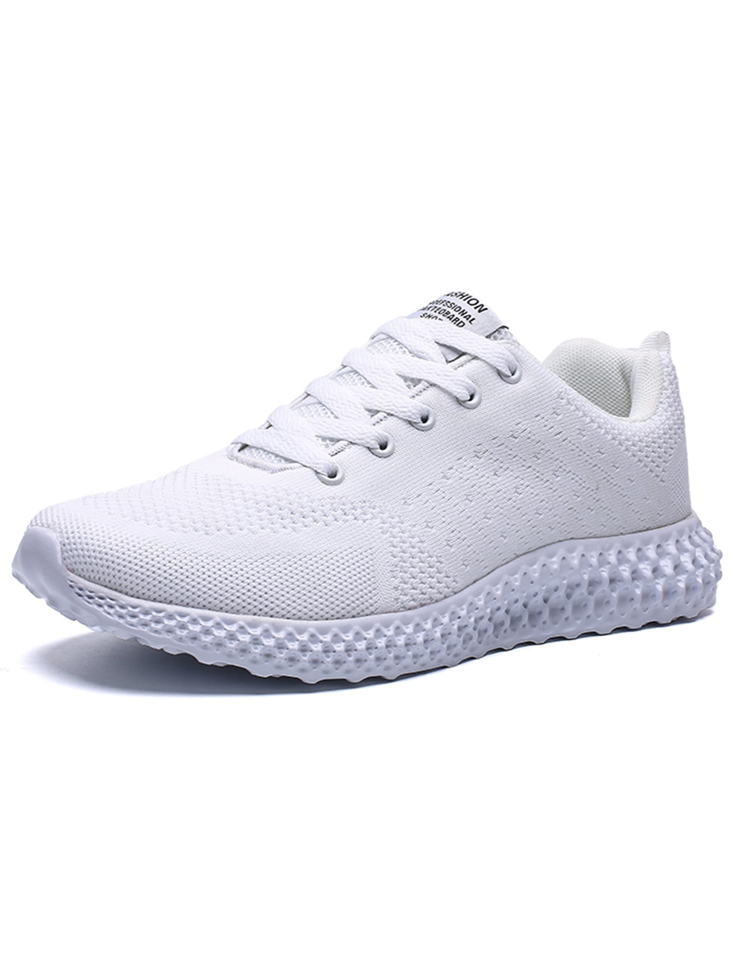 Mens Casual Athletic Sneakers Knit Running Shoes Tennis Shoe Baseball Jogging