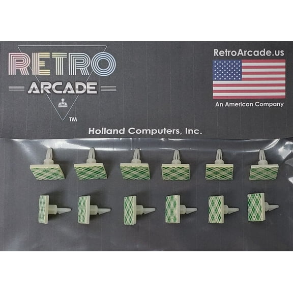 Arcade Game Board/PCB Motherboard Mounting Pegs - Set of 12 with Adhesive