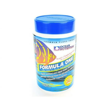 Ocean Nutrition Formula One Flakes: High-Protein Gourmet Fish Food for Vibrant Tropical Fish
