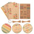 thumbnail image 4 of 1 Set of Wrapping Paper Gift Boxes Wrapping Paper Birthday Elements Thicken Packing Paper, 4 of 5