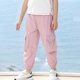 thumbnail image 2 of Odeerbi 3-16 Años Niños Cargo Pantalones Deportivos Jogger Pantalones Primavera Verano Color Sólido Casual Pantalones de Trabajo Con Bolsillos, 2 of 7